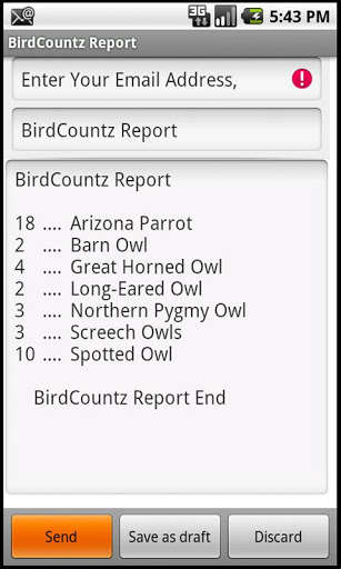 Run android online APK BirdCountz Lite from MyAndroid or emulate BirdCountz Lite using MyAndroid