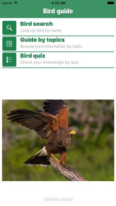 Emulate iPhone app Bird Guide - Offline bird identification app using MyAndroid Emulate iPhone app Bird Guide - Offline bird identification app using MyAndroid