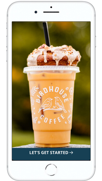 Emulate iPhone app Birdhouse Coffee app using MyAndroid