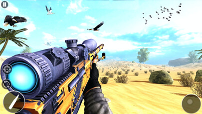 Emulate iPhone app Bird Hunting Sniper Shooting using MyAndroid Emulate iPhone app Bird Hunting Sniper Shooting using MyAndroid
