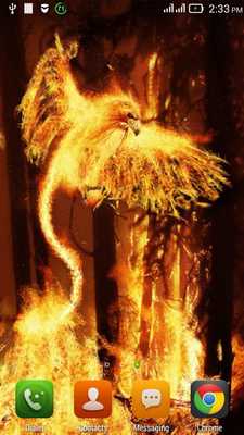 Emulate Android APK Bird in a burning forest LWP Emulate Android APK Bird in a burning forest LWP