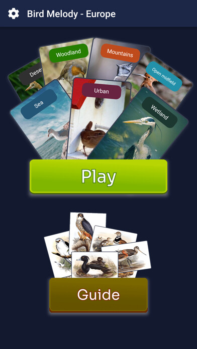 Emulate iPhone app Bird Melody - Birds of Europe using MyAndroid Emulate iPhone app Bird Melody - Birds of Europe using MyAndroid