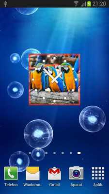 Emulate Android APK Birds Clock Widget