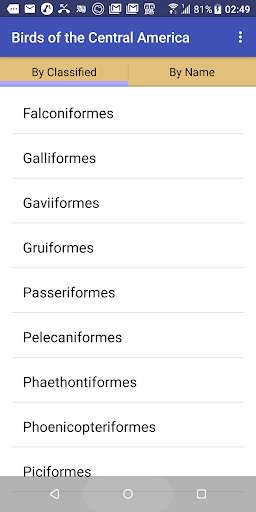 Run android online APK Birds of the Central America from MyAndroid or emulate Birds of the Central America using MyAndroid Run android online APK Birds of the Central America from MyAndroid or emulate Birds of the Central America using MyAndroid