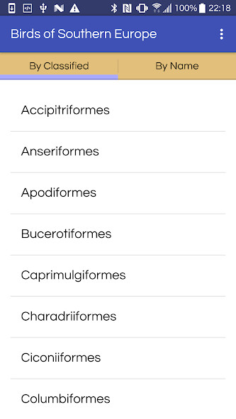 Run android online APK Birds of the Southern Europe from MyAndroid or emulate Birds of the Southern Europe using MyAndroid