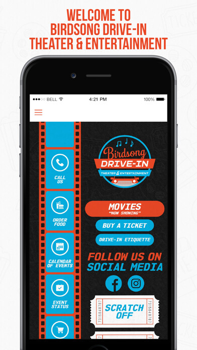 Emulate iPhone app Birdsong Drive-In Theater using MyAndroid Emulate iPhone app Birdsong Drive-In Theater using MyAndroid