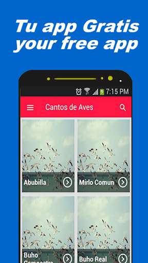Run android online APK bird songs and calls bird songs identification from MyAndroid or emulate bird songs and calls bird songs identification using MyAndroid Run android online APK bird songs and calls bird songs identification from MyAndroid or emulate bird songs and calls bird songs identification using MyAndroid