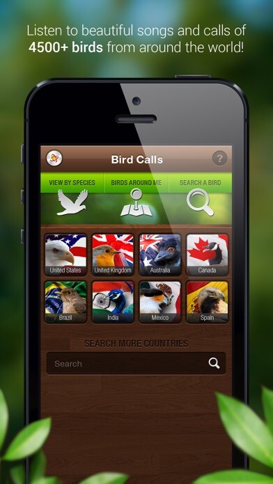 Emulate iPhone app Bird Songs - Bird Call & Guide using MyAndroid Emulate iPhone app Bird Songs - Bird Call & Guide using MyAndroid