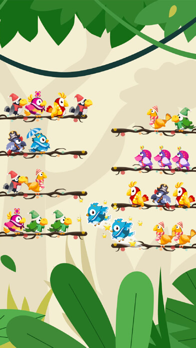 Emulate iPhone app Bird Sort By Color Puzzle using MyAndroid Emulate iPhone app Bird Sort By Color Puzzle using MyAndroid