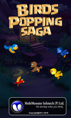 Emulate Android APK Birds Popping Bubble