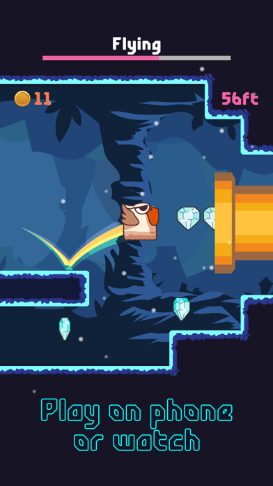 Emulate iPhone app Bird Watch Game: learn to flap using MyAndroid Emulate iPhone app Bird Watch Game: learn to flap using MyAndroid