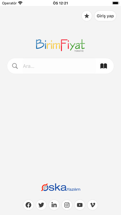 Emulate iPhone app Birim Fiyat - 2023 using MyAndroid