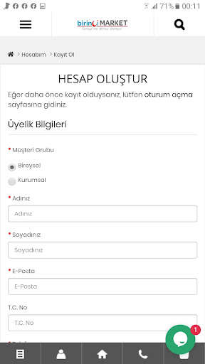 Run android online APK Birinci MARKET from MyAndroid or emulate Birinci MARKET using MyAndroid