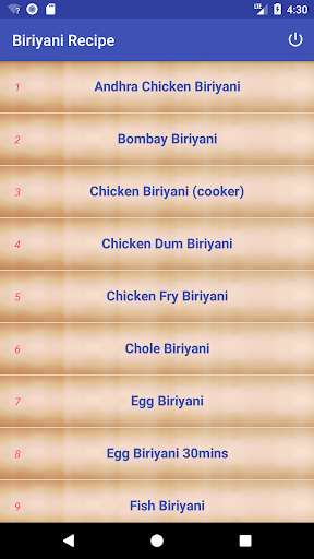 Run android online APK Biriyani Recipe from MyAndroid or emulate Biriyani Recipe using MyAndroid Run android online APK Biriyani Recipe from MyAndroid or emulate Biriyani Recipe using MyAndroid