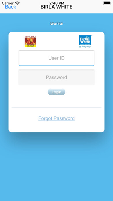 Emulate iPhone app BirlaWhite SPARSH using MyAndroid