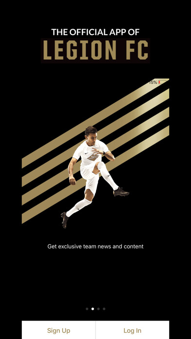 Emulate iPhone app Birmingham Legion FC using MyAndroid