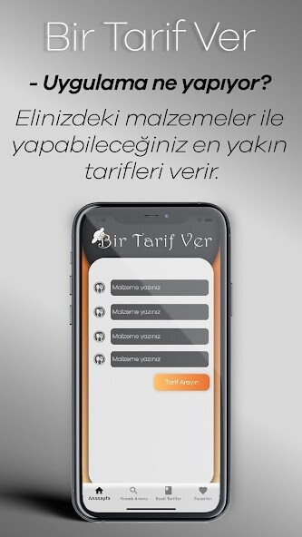 Run android online APK Bir Tarif Ver from MyAndroid or emulate Bir Tarif Ver using MyAndroid