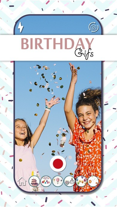 Emulate iPhone app Birthday animations editor using MyAndroid