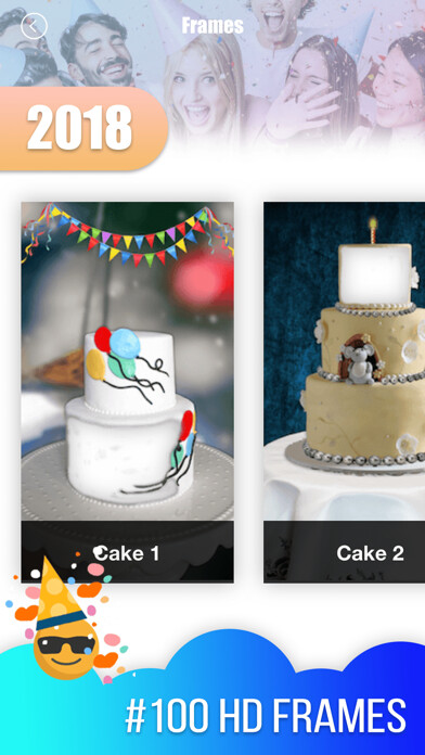 Emulate iPhone app Birthday Cake Photo Frame 2018 using MyAndroid Emulate iPhone app Birthday Cake Photo Frame 2018 using MyAndroid