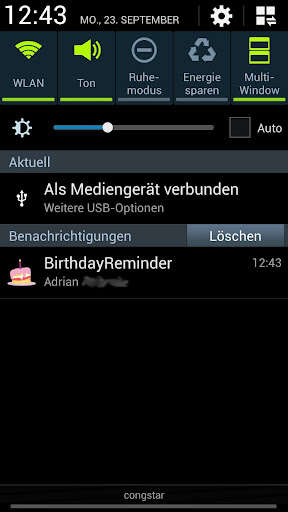 Emulate Android APK Birthday Cake Reminder