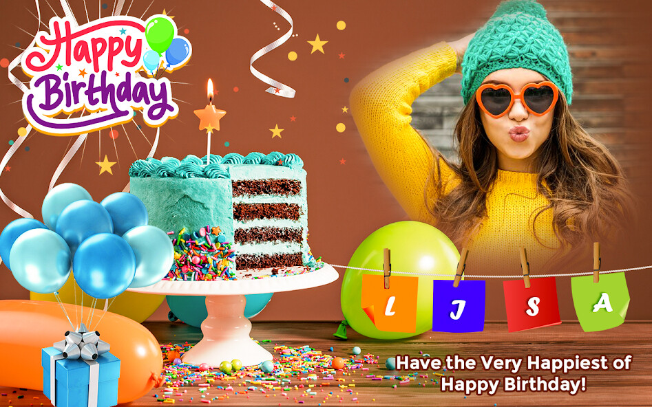 Run android online APK Birthday Cake with Name and Photo from MyAndroid or emulate Birthday Cake with Name and Photo using MyAndroid