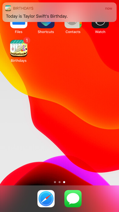 Emulate iPhone app Birthday Calendar Elite using MyAndroid Emulate iPhone app Birthday Calendar Elite using MyAndroid
