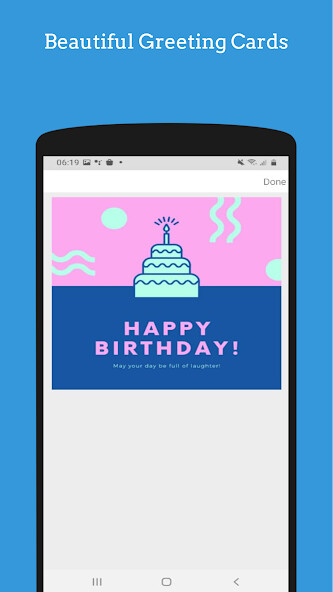 Run android online APK Birthday Cards Greeting Maker: Wish photo frames from MyAndroid or emulate Birthday Cards Greeting Maker: Wish photo frames using MyAndroid