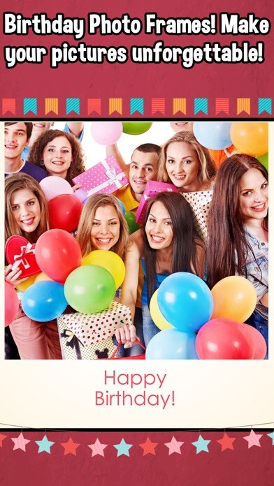 Emulate iPhone app Birthday Collage Frames Photo Editor using MyAndroid Emulate iPhone app Birthday Collage Frames Photo Editor using MyAndroid