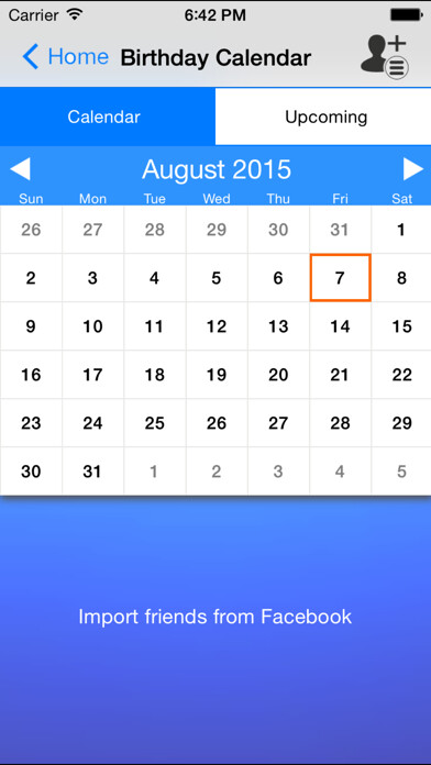 Emulate iPhone app Birthday & Contact Backup using MyAndroid Emulate iPhone app Birthday & Contact Backup using MyAndroid