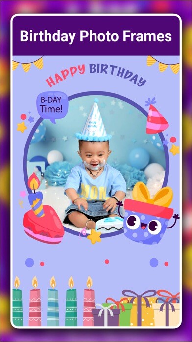 Emulate iPhone app Birthday Frames & Card Maker using MyAndroid Emulate iPhone app Birthday Frames & Card Maker using MyAndroid