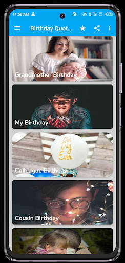 Run android online APK Birthday Inspirational Quotes from MyAndroid or emulate Birthday Inspirational Quotes using MyAndroid
