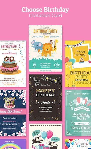 Run android online APK Birthday Invitation Maker : Invitation Card Maker from MyAndroid or emulate Birthday Invitation Maker : Invitation Card Maker using MyAndroid