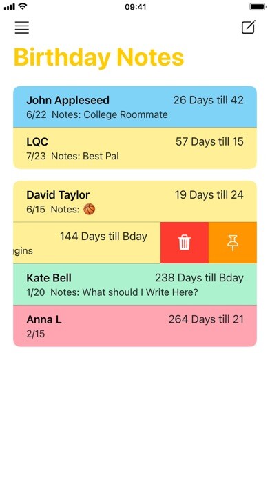 Emulate iPhone app Birthday Notes using MyAndroid Emulate iPhone app Birthday Notes using MyAndroid
