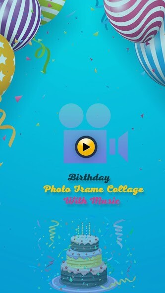 Run android online APK Birthday Photo Frame Collage With Music from MyAndroid or emulate Birthday Photo Frame Collage With Music using MyAndroid