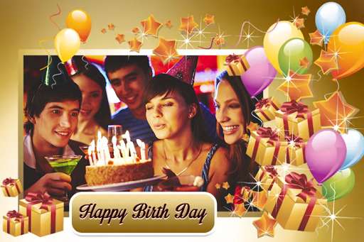 Run android online APK Birthday photo frames with name and photo 2020 from MyAndroid or emulate Birthday photo frames with name and photo 2020 using MyAndroid