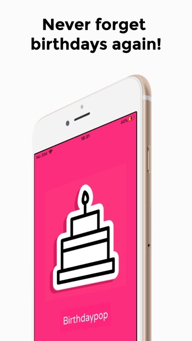 Emulate iPhone app Birthdaypop using MyAndroid Emulate iPhone app Birthdaypop using MyAndroid