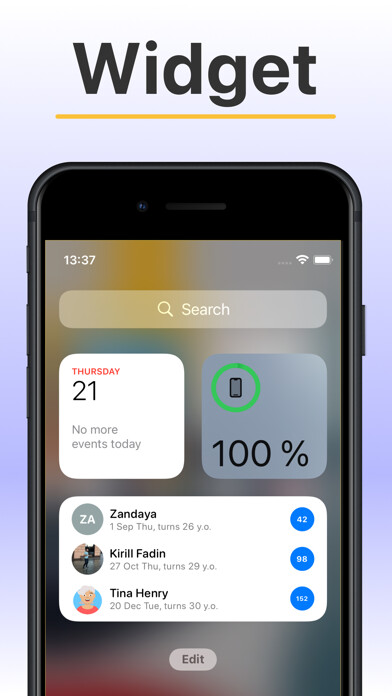 Emulate iPhone app Birthday Reminder + Countdown using MyAndroid Emulate iPhone app Birthday Reminder + Countdown using MyAndroid