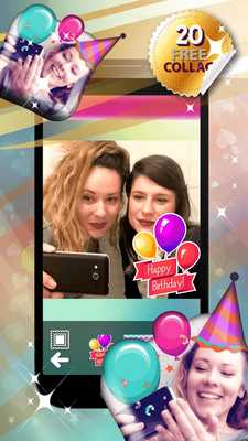 Emulate Android APK Birthday Selfie Photo Collage