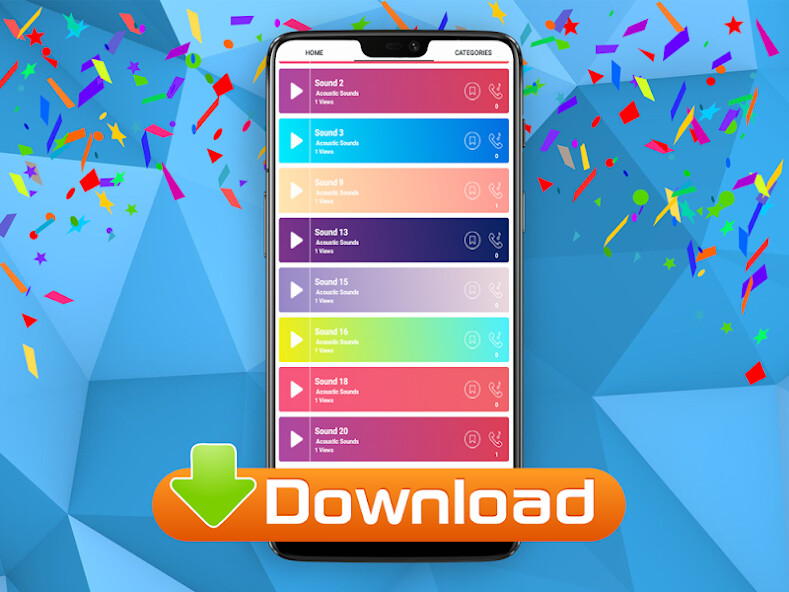 Run android online APK Birthday Song Sounds Ringtone PRO from MyAndroid or emulate Birthday Song Sounds Ringtone PRO using MyAndroid