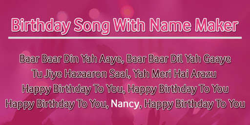 Run android online APK Birthday Song With Name Maker - Name Birthday Song from MyAndroid or emulate Birthday Song With Name Maker - Name Birthday Song using MyAndroid