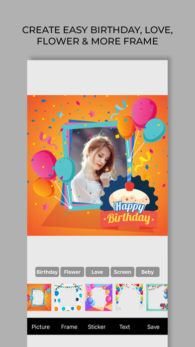 Emulate iPhone app Birthday Wishes & Card Frame using MyAndroid Emulate iPhone app Birthday Wishes & Card Frame using MyAndroid