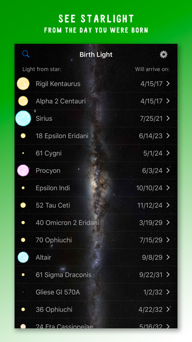 Emulate iPhone app Birth Light Astronomy using MyAndroid Emulate iPhone app Birth Light Astronomy using MyAndroid
