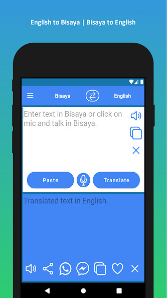 Run android online APK Bisaya to English Translator from MyAndroid or emulate Bisaya to English Translator using MyAndroid