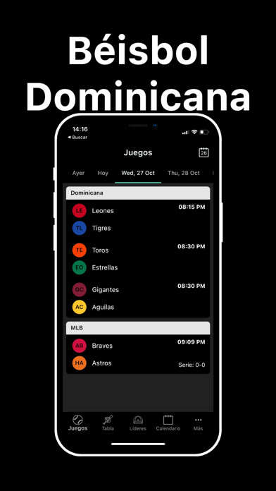 Emulate iPhone app Béisbol Dominicana using MyAndroid Emulate iPhone app Béisbol Dominicana using MyAndroid