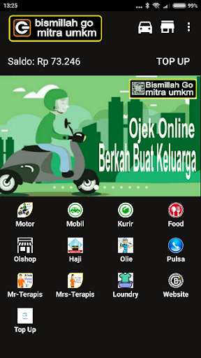 Run android online APK bismillah driver samarinda from MyAndroid or emulate bismillah driver samarinda using MyAndroid