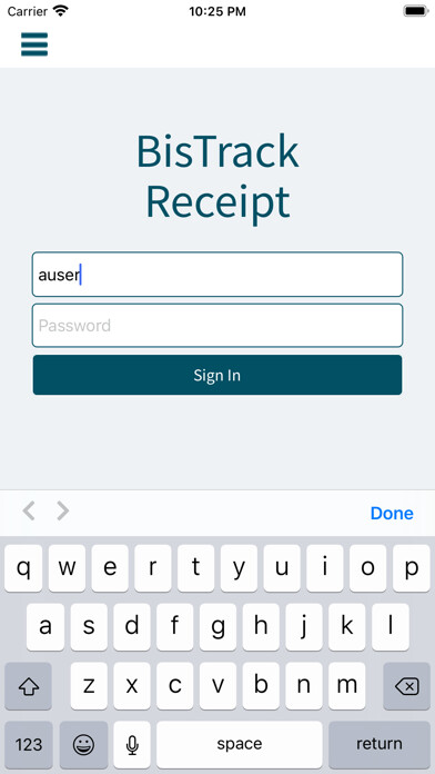 Emulate iPhone app BisTrack Receipt using MyAndroid Emulate iPhone app BisTrack Receipt using MyAndroid
