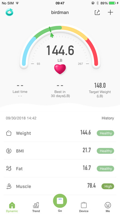 Emulate iPhone app Bitafit using MyAndroid Emulate iPhone app Bitafit using MyAndroid