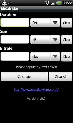 Emulate Android APK BitCalc Lite