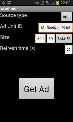 Run android online APK Bitcoin Ads from MyAndroid or emulate Bitcoin Ads using MyAndroid