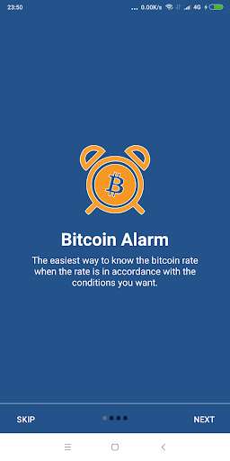 Run android online APK Bitcoin Alarm from MyAndroid or emulate Bitcoin Alarm using MyAndroid